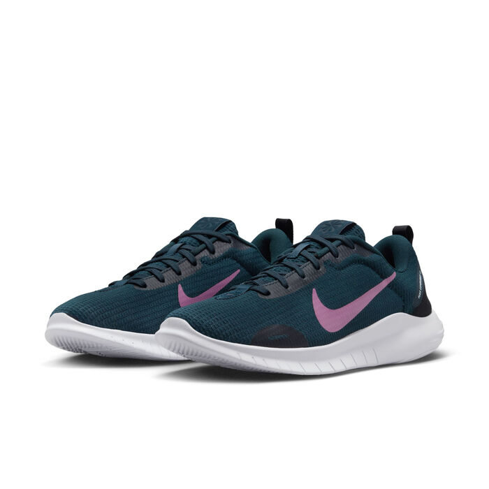 Nike Women's Flex Experience Run 12 Road Running Shoes Blue Nike Women's Flex Experience Run 12 Road Running Shoes Blue image number 1