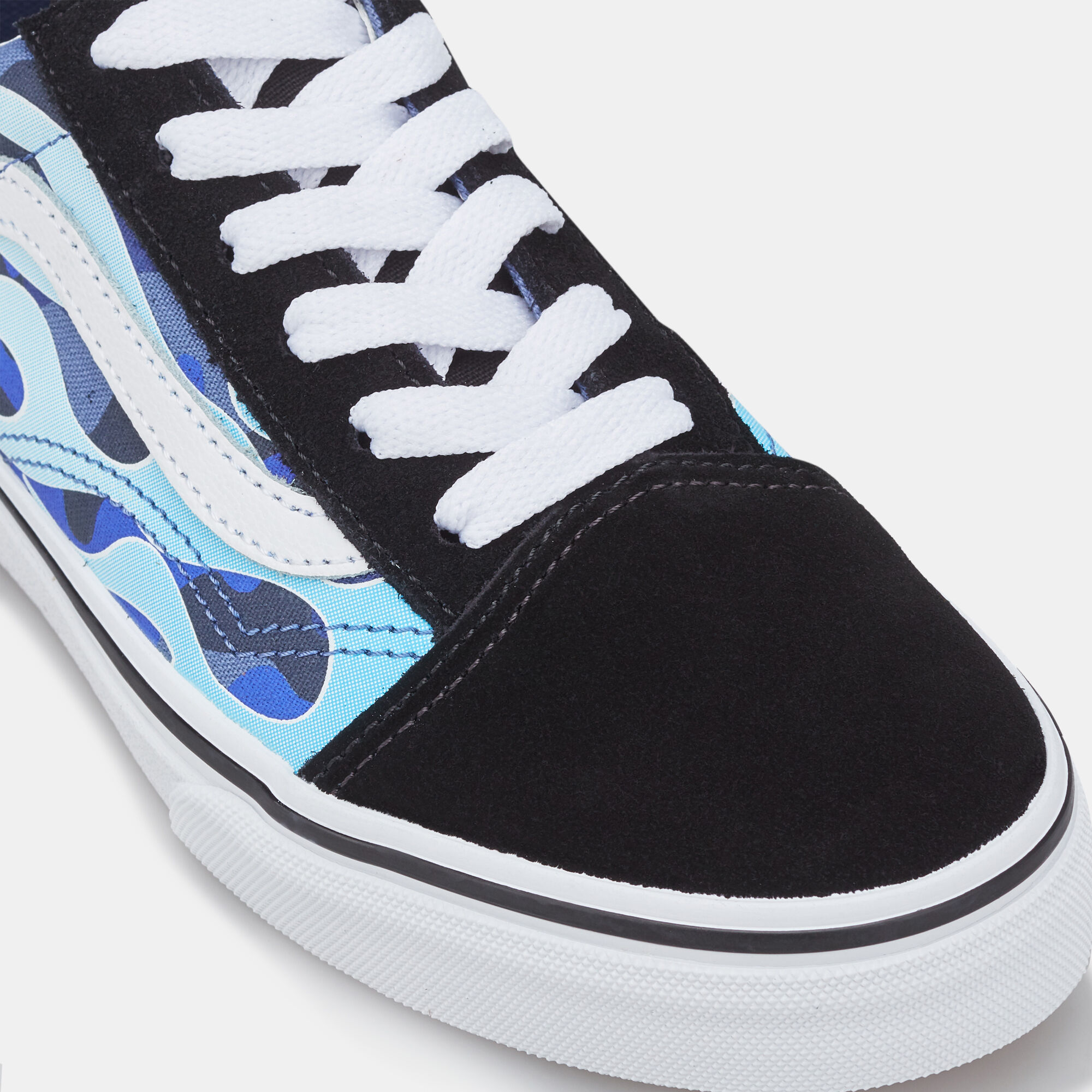 Buy Vans Kids Camo Flame Old Skool Unisex Shoe Younger Kids