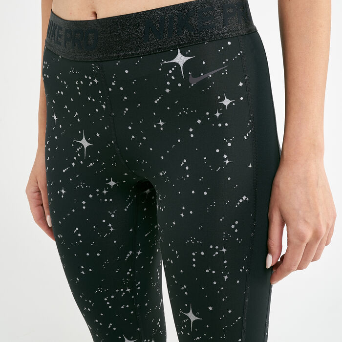 Women's Pro Starry Night Metallic Leggings Women's Pro Starry Night Metallic Leggings image number 3