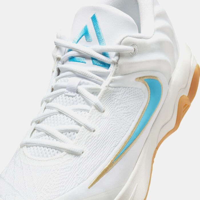 Nike Men's Giannis Immortality 4 Basketball Shoes White image number 4