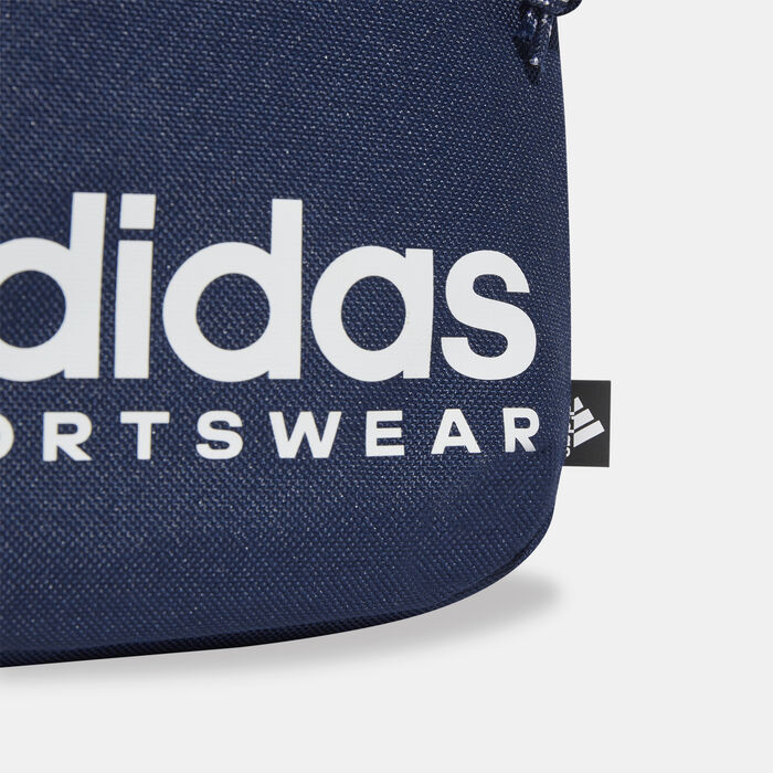 adidas Men's Nations Pack Festival Crossbody Bag Blue adidas Men's Nations Pack Festival Crossbody Bag Blue image number 3
