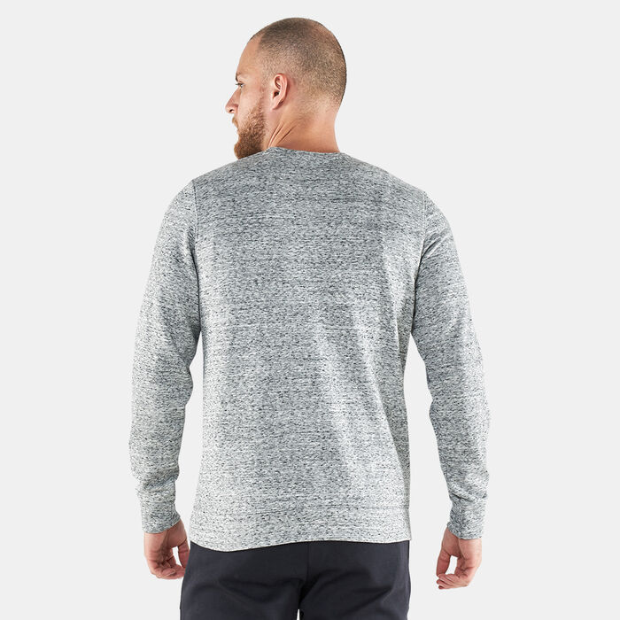 Under Armour Men's UA Rival Terry LC Sweatshirt White image number 1