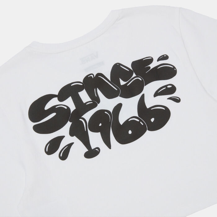 Vans Women's Busted Type Crop Top White image number 2