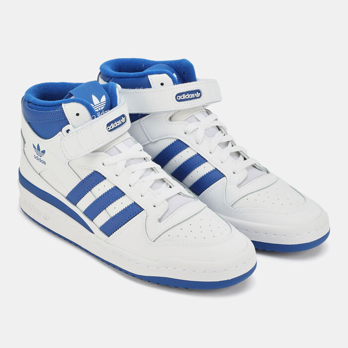 adidas Men's Forum Mid Shoe White adidas Men's Forum Mid Shoe White image number 1