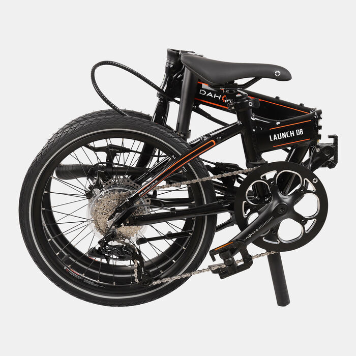 Dahon Bike Launch D8 Folding Bike Black Dahon Bike Launch D8 Folding Bike Black image number 1