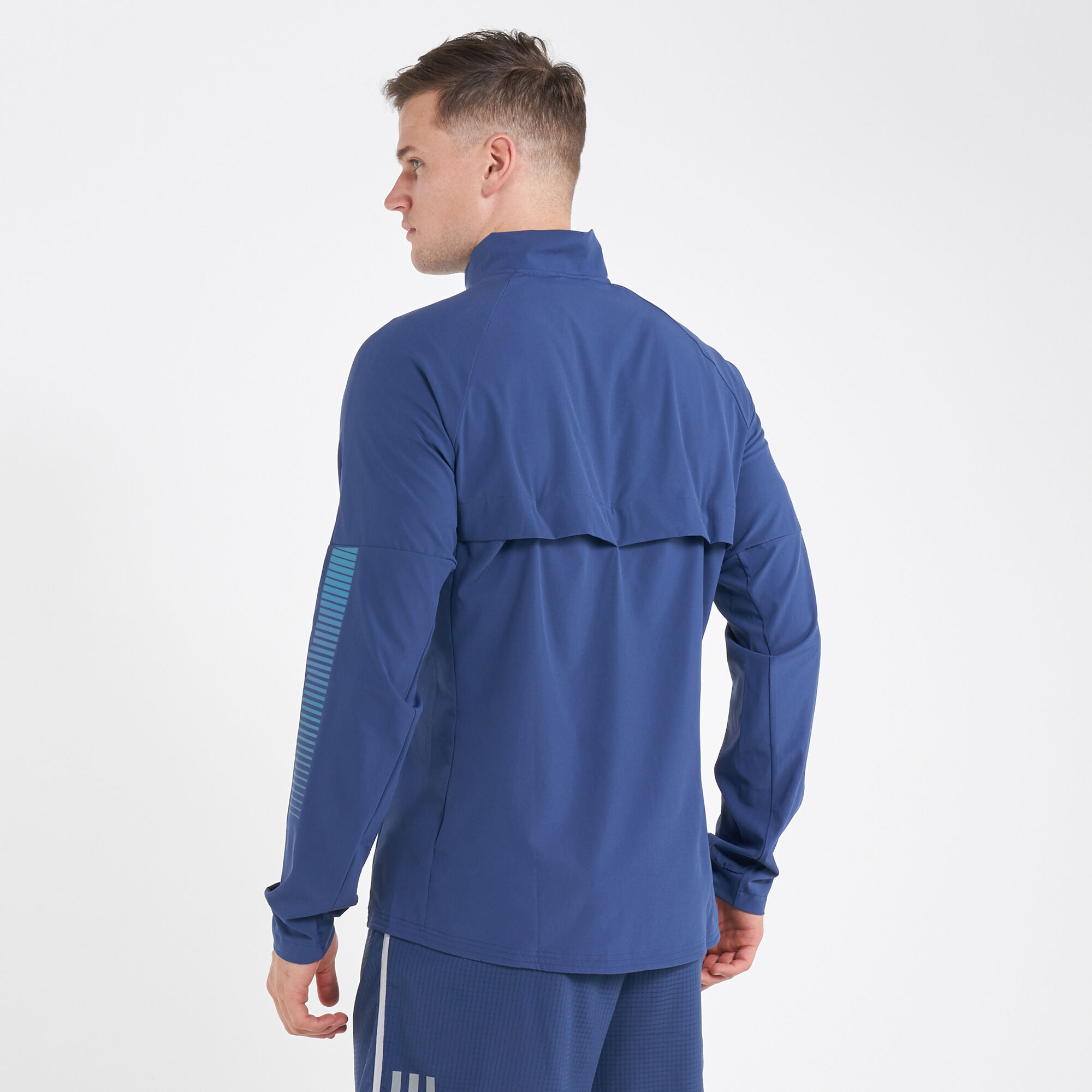 Buy adidas Men s Rise Up N Run Jacket Blue in KSA SSS