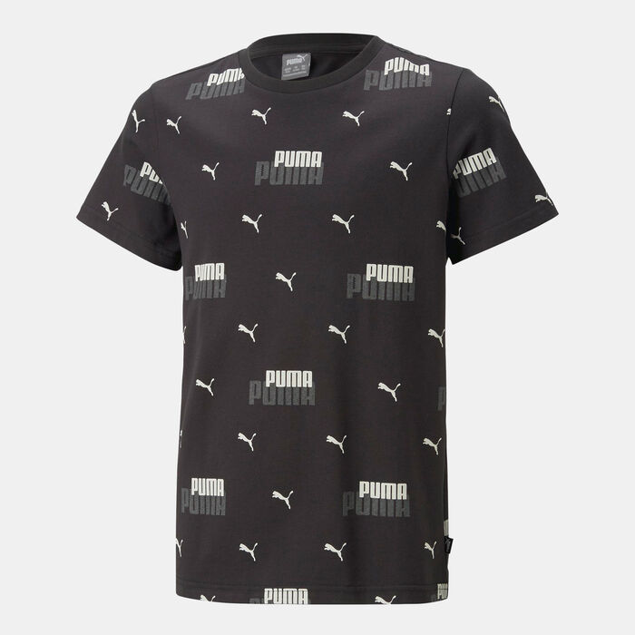 PUMA Kids' Essentials Logo Power T-Shirt Black PUMA Kids' Essentials Logo Power T-Shirt Black image number 0