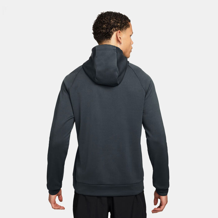 Nike Men's Therma-FIT Hoodie Green Nike Men's Therma-FIT Hoodie Green image number 1