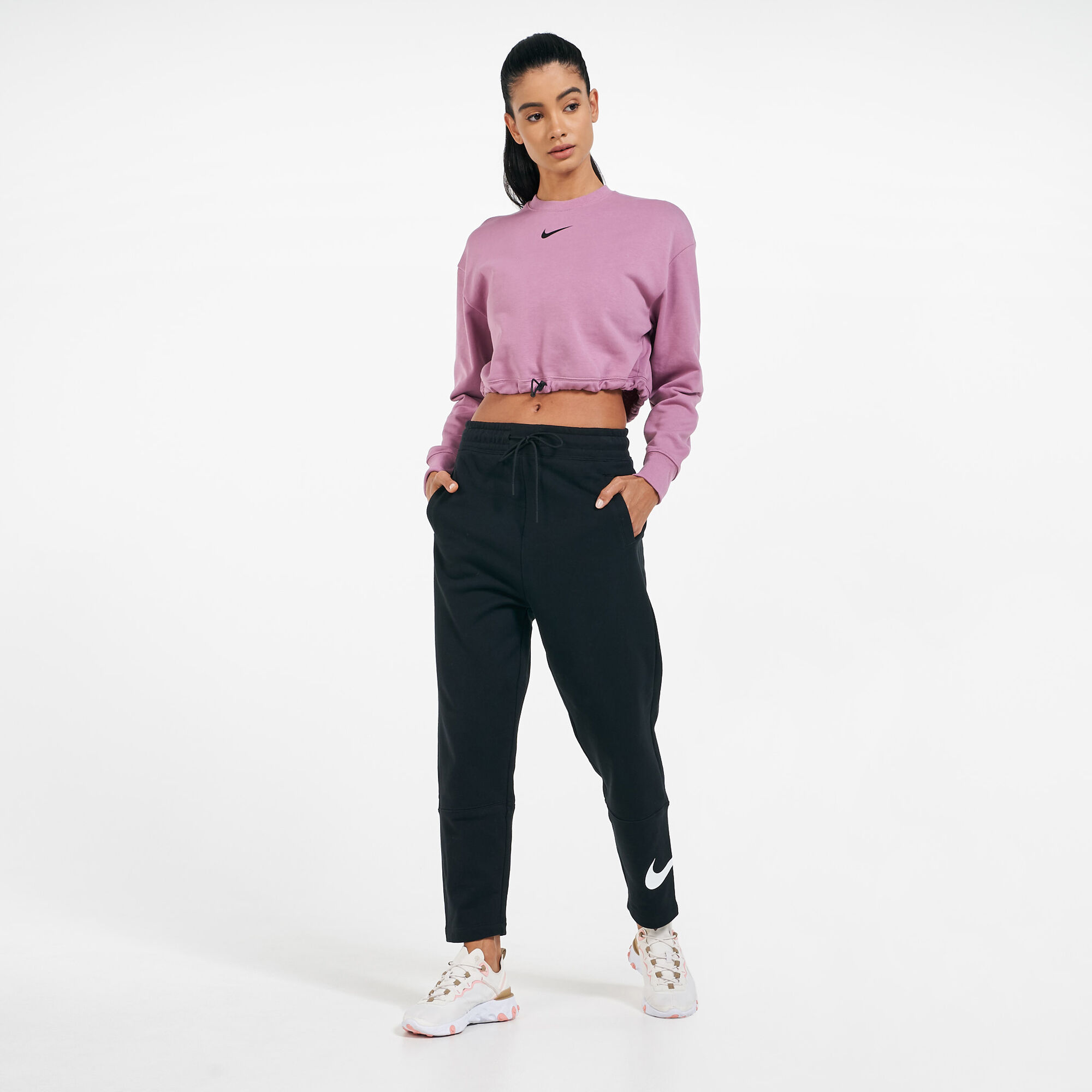 Nike women's swoosh pants shop
