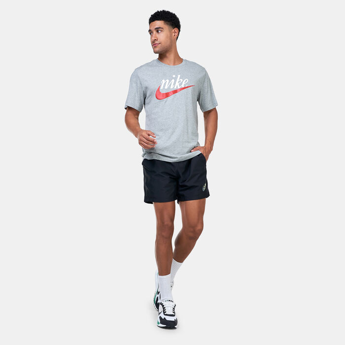 Nike Men's Sportswear Futura T-Shirt Grey image number 2