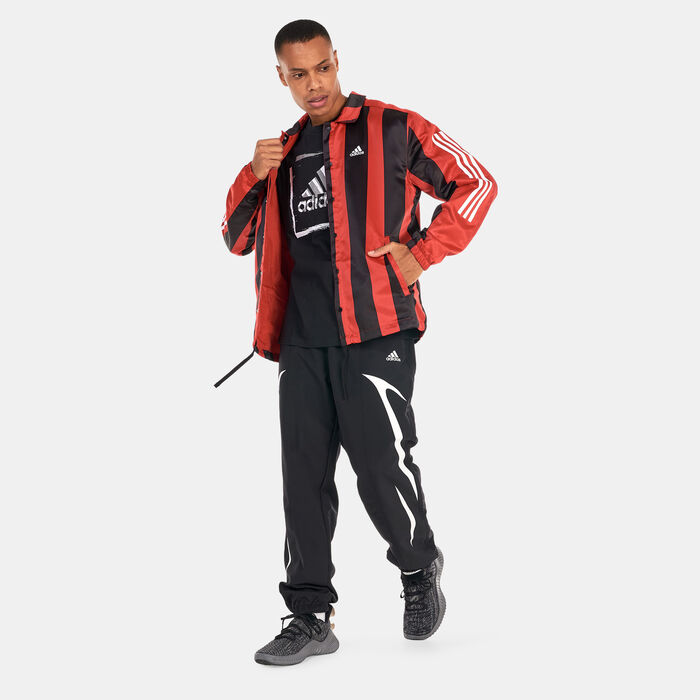 adidas Men's Colourblock Woven Pants Black adidas Men's Colourblock Woven Pants Black image number 2