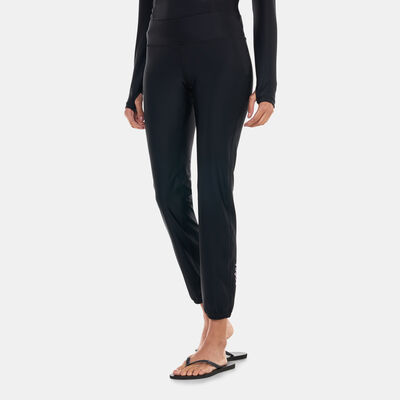 COEGA Women's Modest 3-Piece Swimsuit Set Black