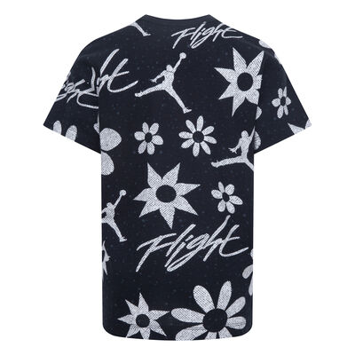 Nike Kids' Essentials Allover Print T-Shirt Black