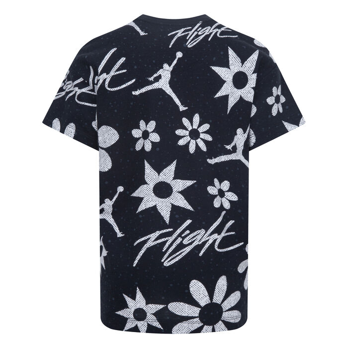 Nike Kids' Essentials Allover Print T-Shirt Black image number 1
