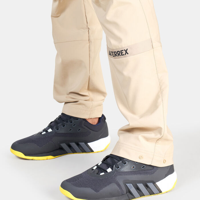 adidas Men's Terrex Multi Woven Pants Beige adidas Men's Terrex Multi Woven Pants Beige image number 3