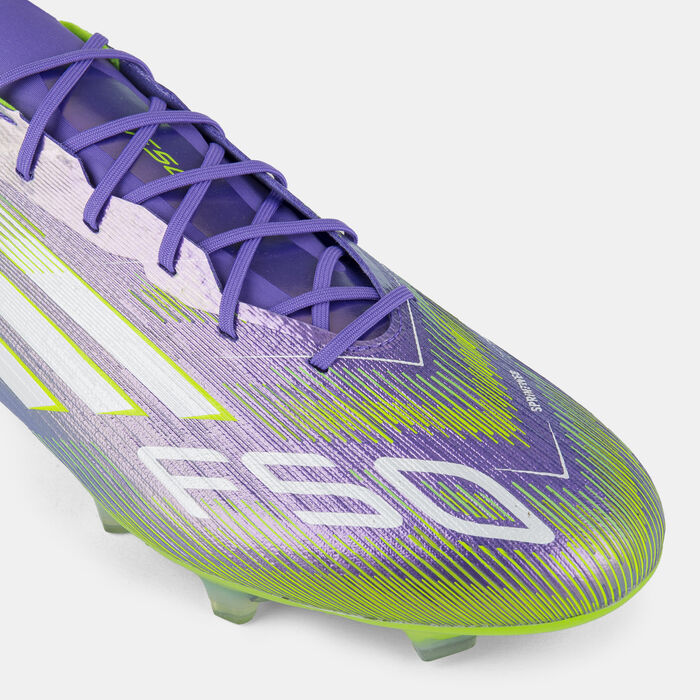 adidas Men's F50 Elite Firm Ground Football Shoes Purple adidas Men's F50 Elite Firm Ground Football Shoes Purple image number 4