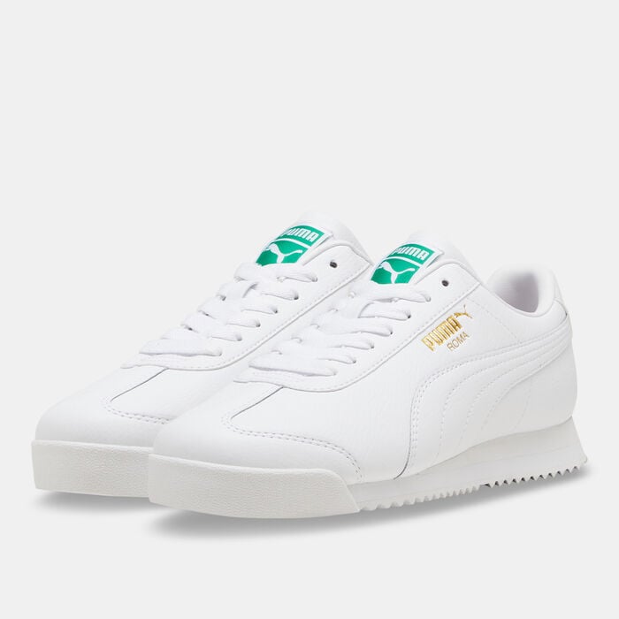 PUMA Men's Roma 24 Shoes White PUMA Men's Roma 24 Shoes White image number 1