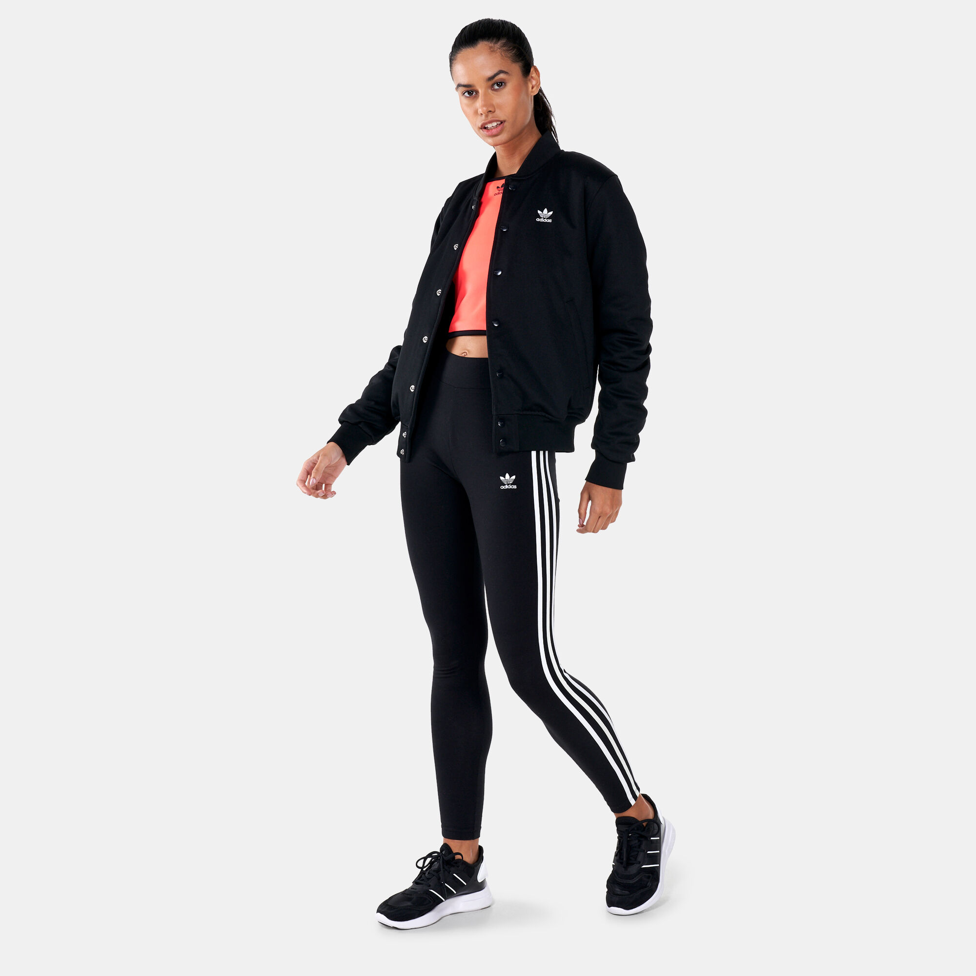 Adidas styling clearance complements bomber jacket