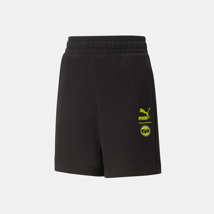 PUMA Kids' X MIRACULOUS Shorts Black PUMA Kids' X MIRACULOUS Shorts Black image number 0