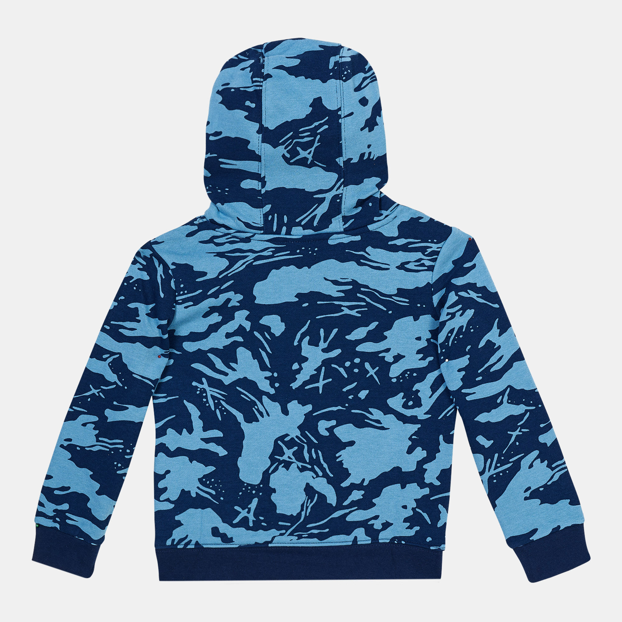 Kids Sportswear Club Camo Fleece Hoodie Blue Nike in KSA SSS