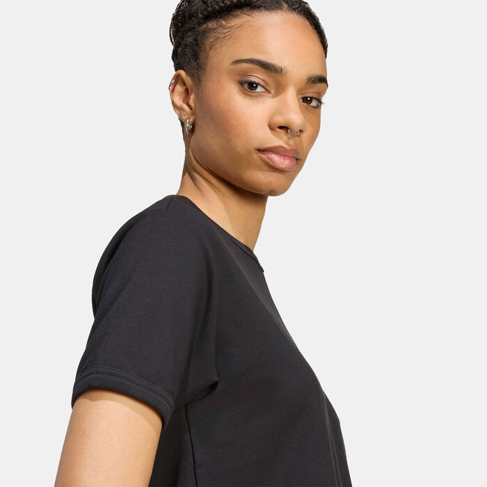 adidas Originals Women's Premium Essentials T-Shirt Black adidas Originals Women's Premium Essentials T-Shirt Black image number 3