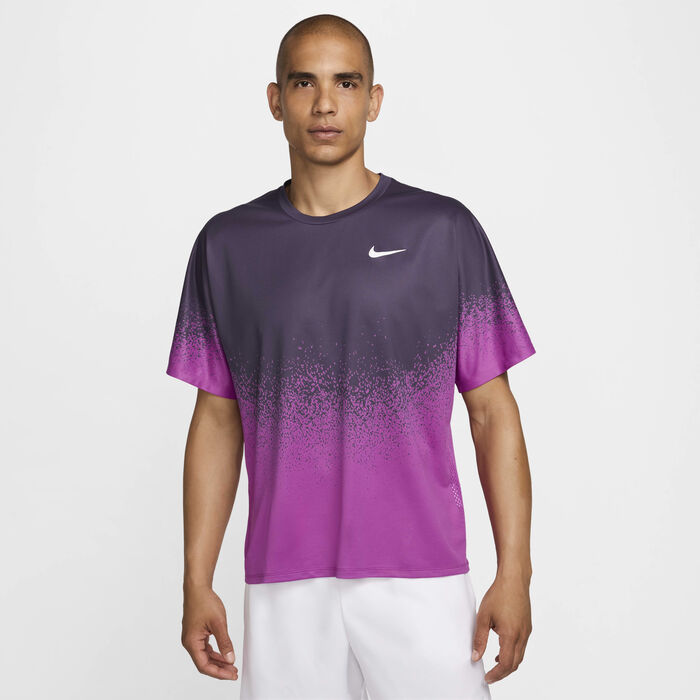 Nike Men's Court Slam Top Purple image number 0