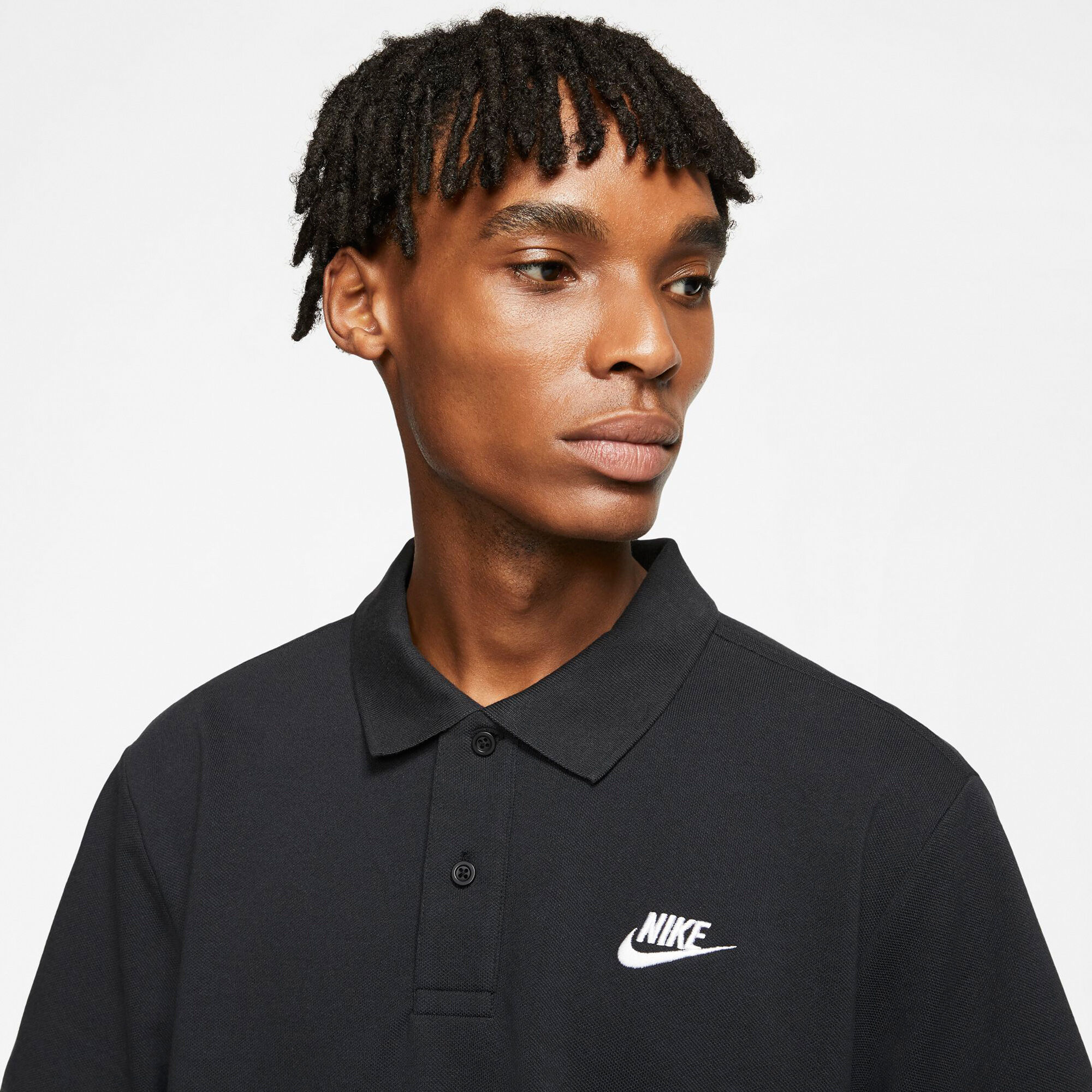 Nike pique polo shirt mens sales