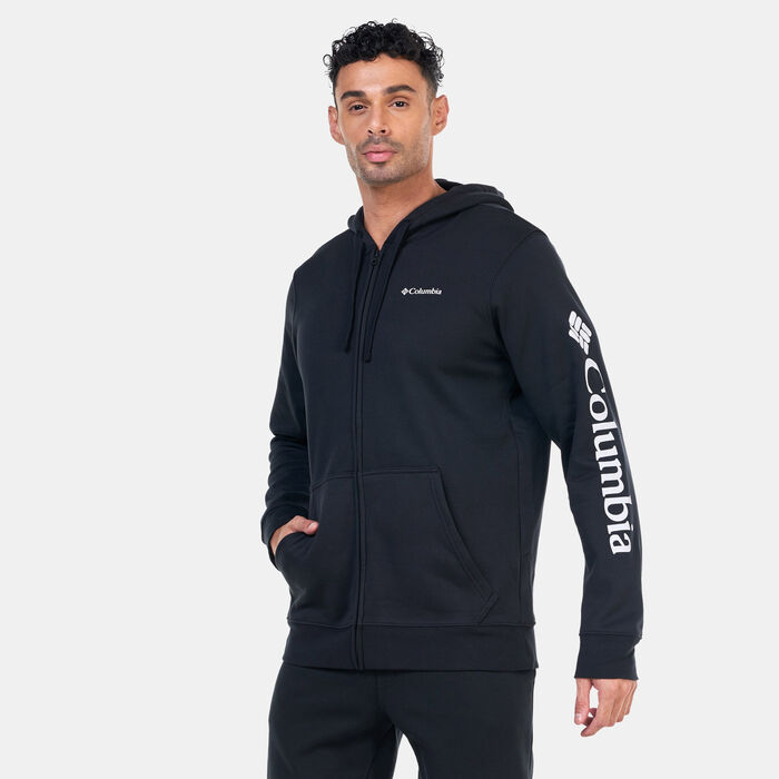 Columbia Men's Trek™ Graphic Hoodie Black Columbia Men's Trek™ Graphic Hoodie Black image number 0
