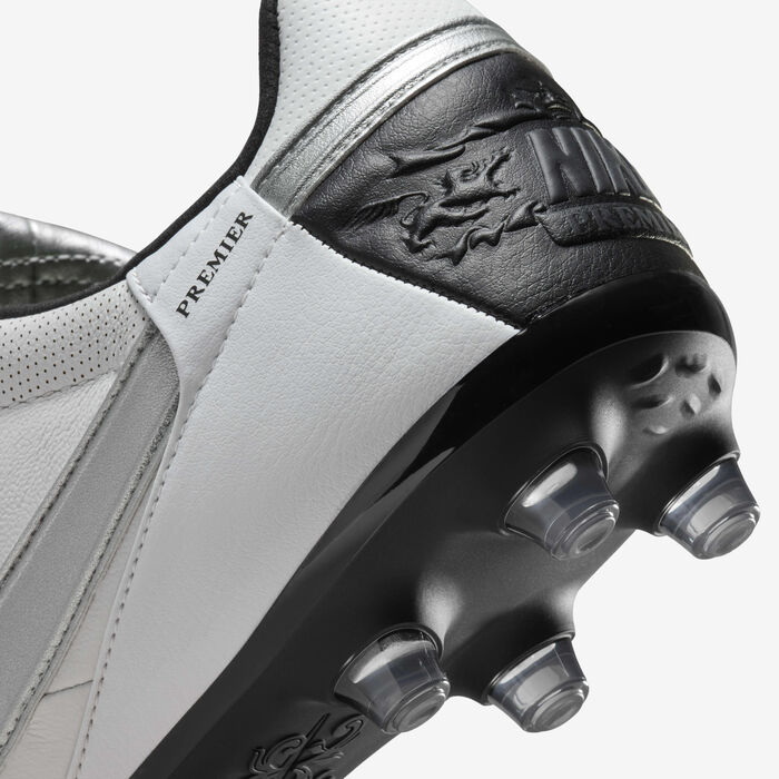 Nike Men's Premier 3 Firm-Ground Football Shoe Grey Nike Men's Premier 3 Firm-Ground Football Shoe Grey image number 8