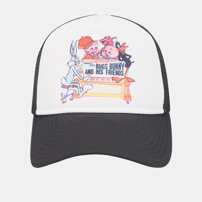 New Era Men's Warner Brothers Looney Tunes Trucker Cap Black New Era Men's Warner Brothers Looney Tunes Trucker Cap Black image number 0