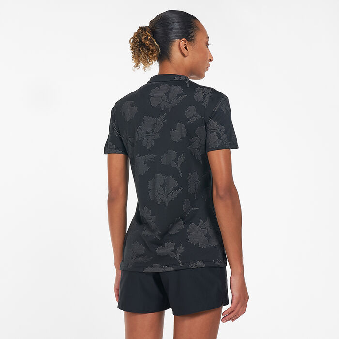 Nike Golf Women's Dri-FIT Victory Floral Polo Shirt Nike Golf Women's Dri-FIT Victory Floral Polo Shirt image number 1