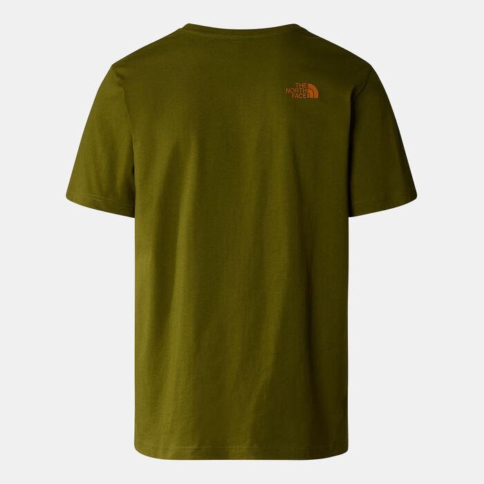 The North Face Men's Rust 2 T-Shirt Green The North Face Men's Rust 2 T-Shirt Green image number 1