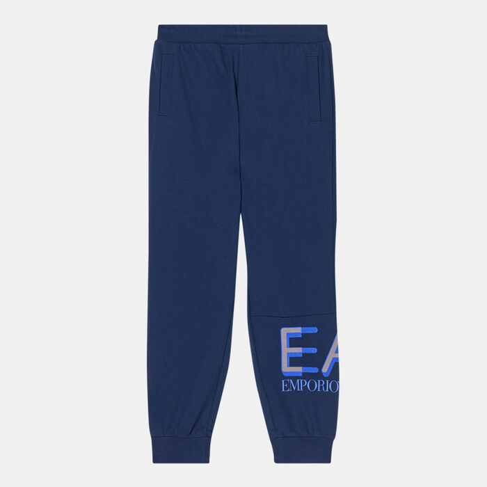 EA7 Emporio Armani Kids' Logo Track Pants Blue EA7 Emporio Armani Kids' Logo Track Pants Blue image number 0