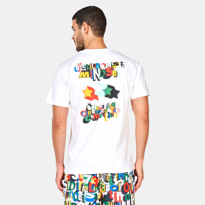 PUMA Men's Trash Talk Basketall T-Shirt White PUMA Men's Trash Talk Basketall T-Shirt White image number 1