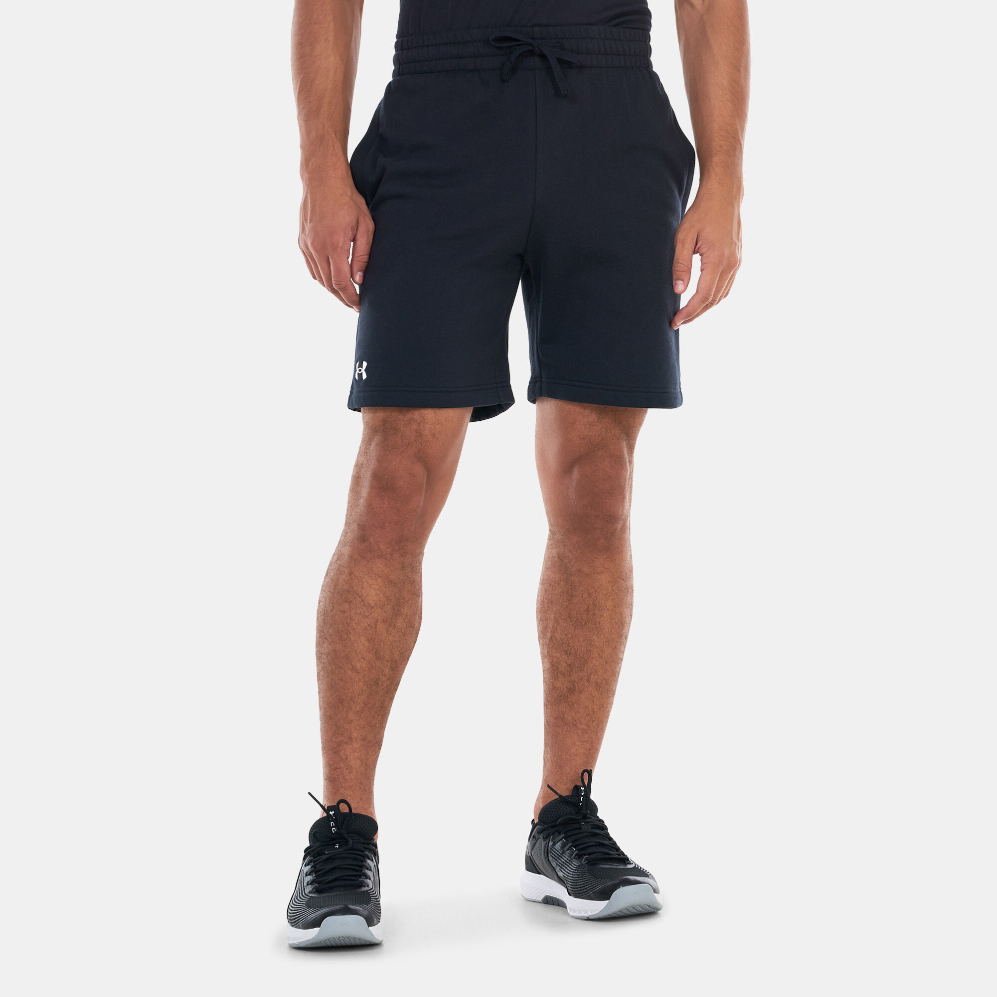 Men s UA Rival Fleece Shorts Black Under Armour in KSA SSS