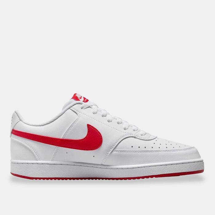 Nike Men's Court Vision Low Next Nature Shoes White image number 2