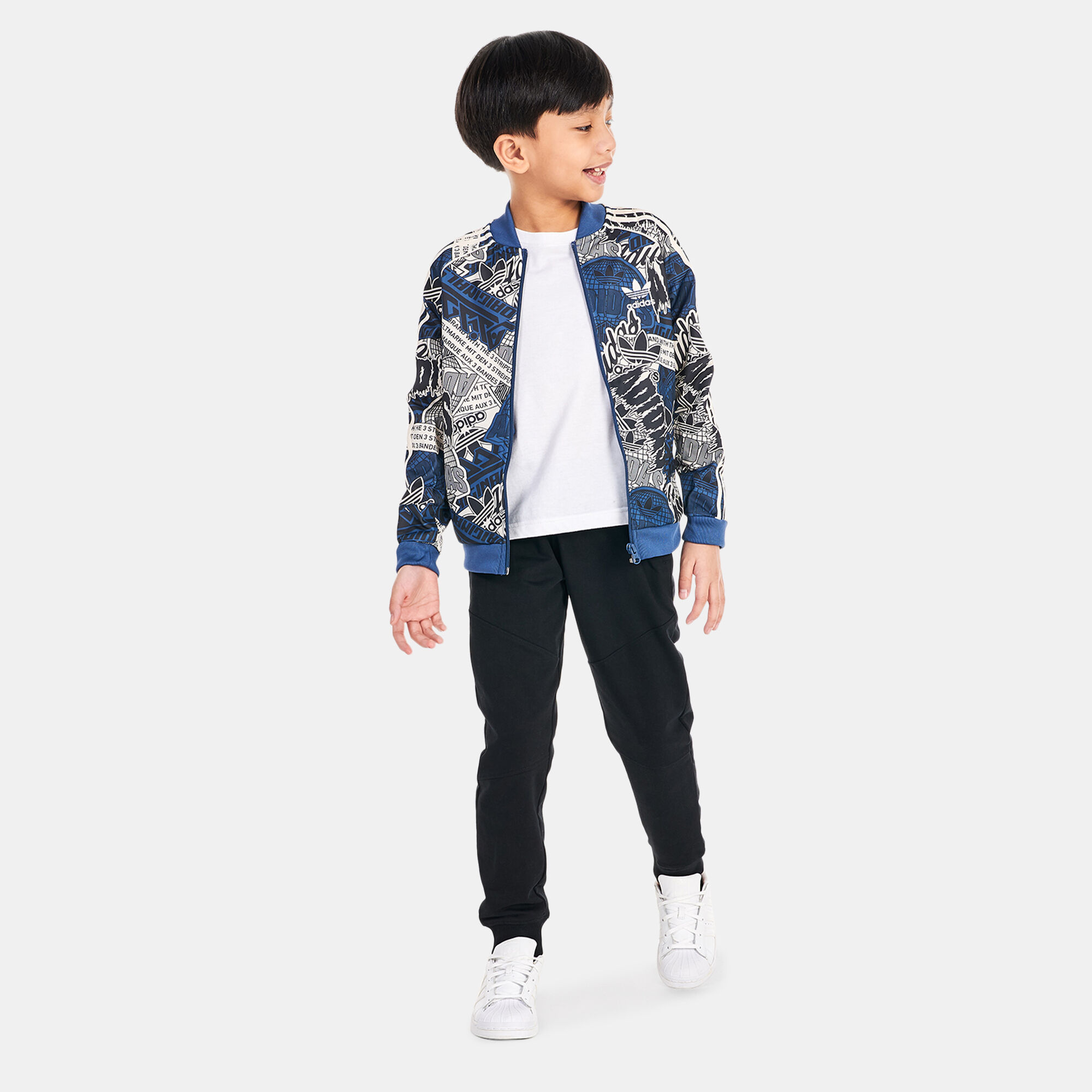 Allover print online track jacket