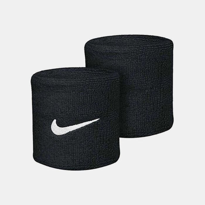 Nike Swoosh Wristbands Black Nike Swoosh Wristbands Black image number 0