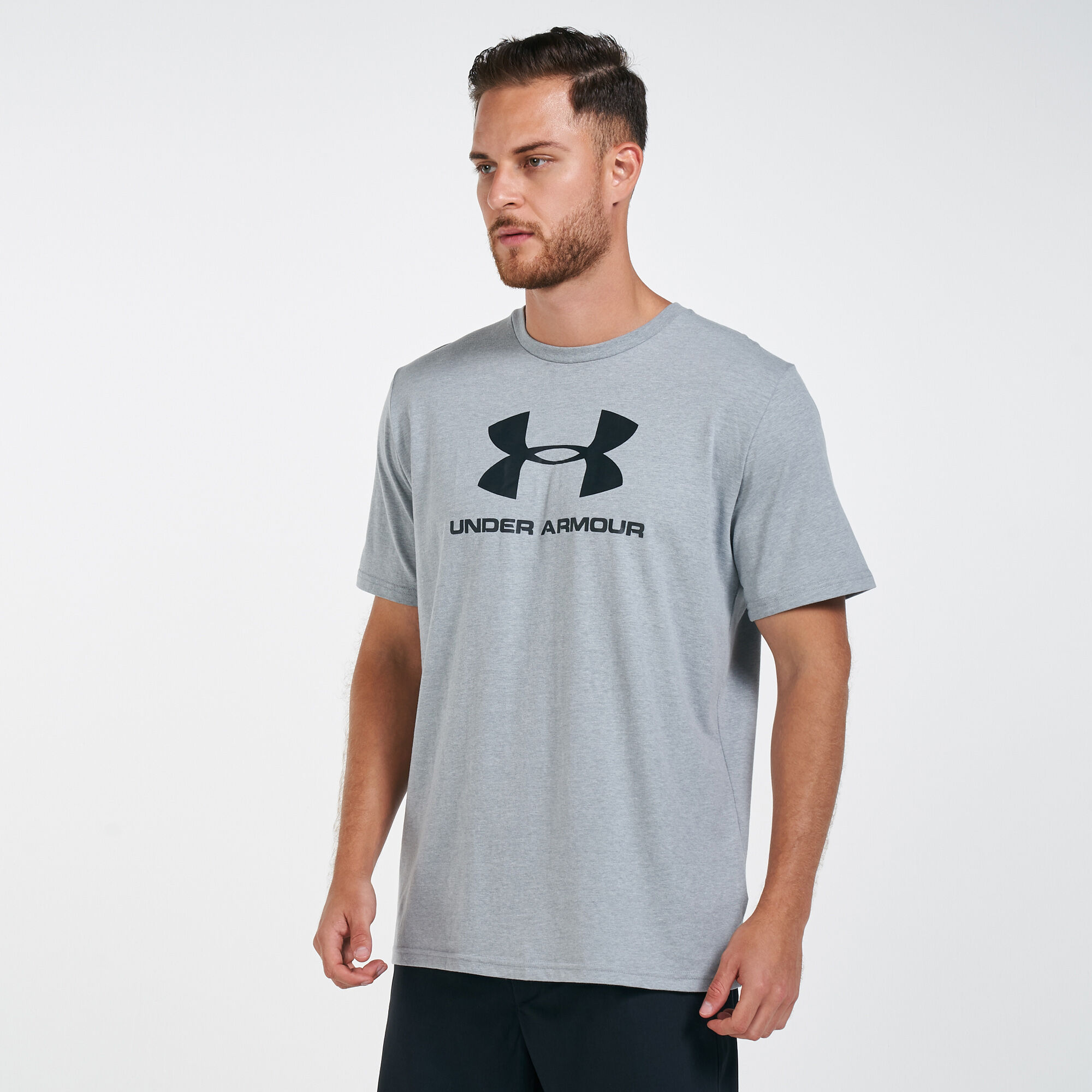 Under armour sportstyle logo t shirt shop mens