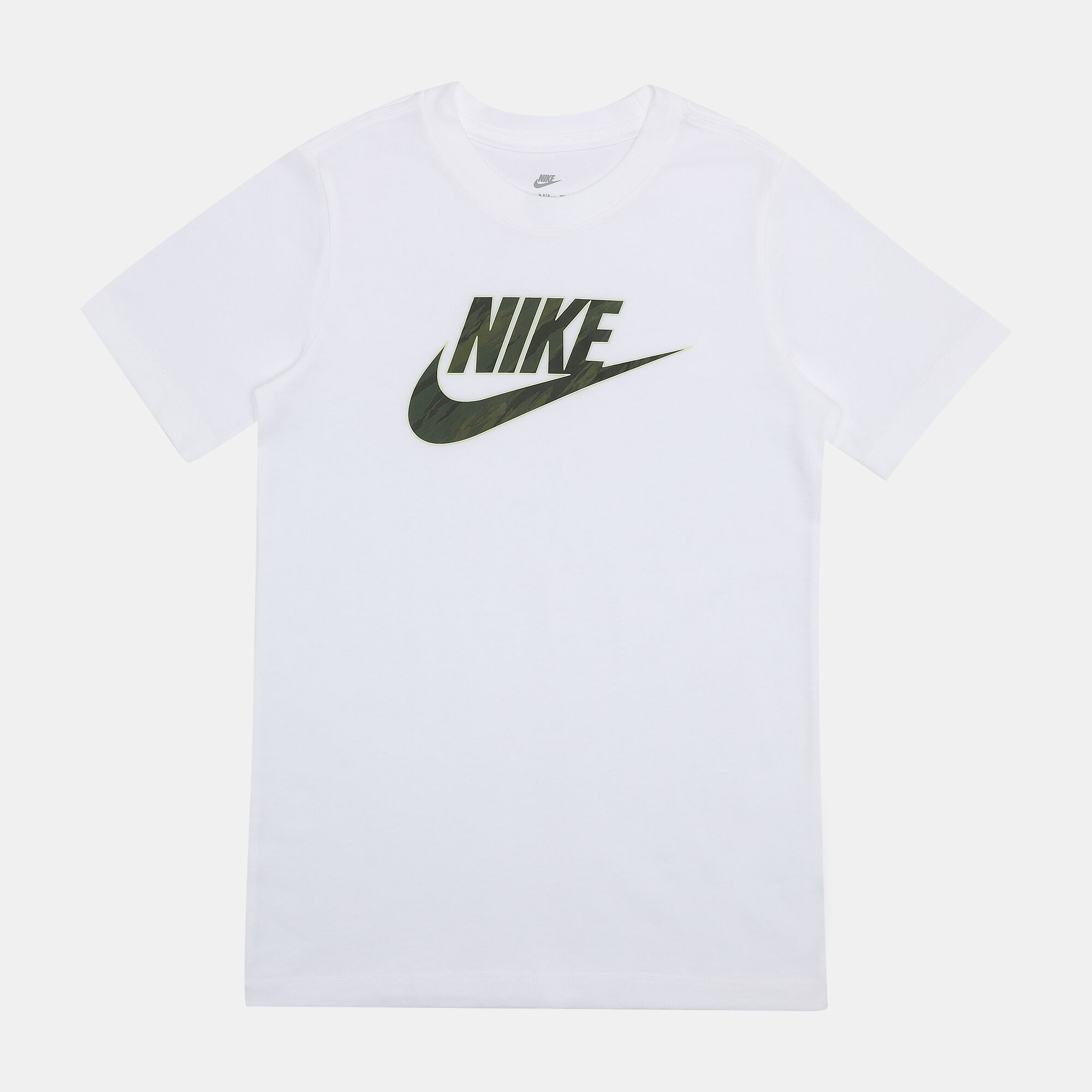 Kids Sportswear Camo Futura T Shirt White Nike in KSA SSS