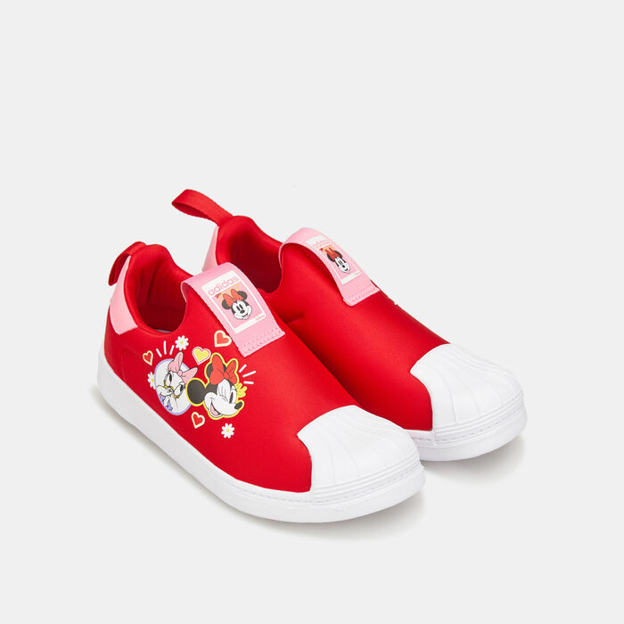 adidas Originals Kids' Originals x Disney Superstar 360 Shoe Red image number 1