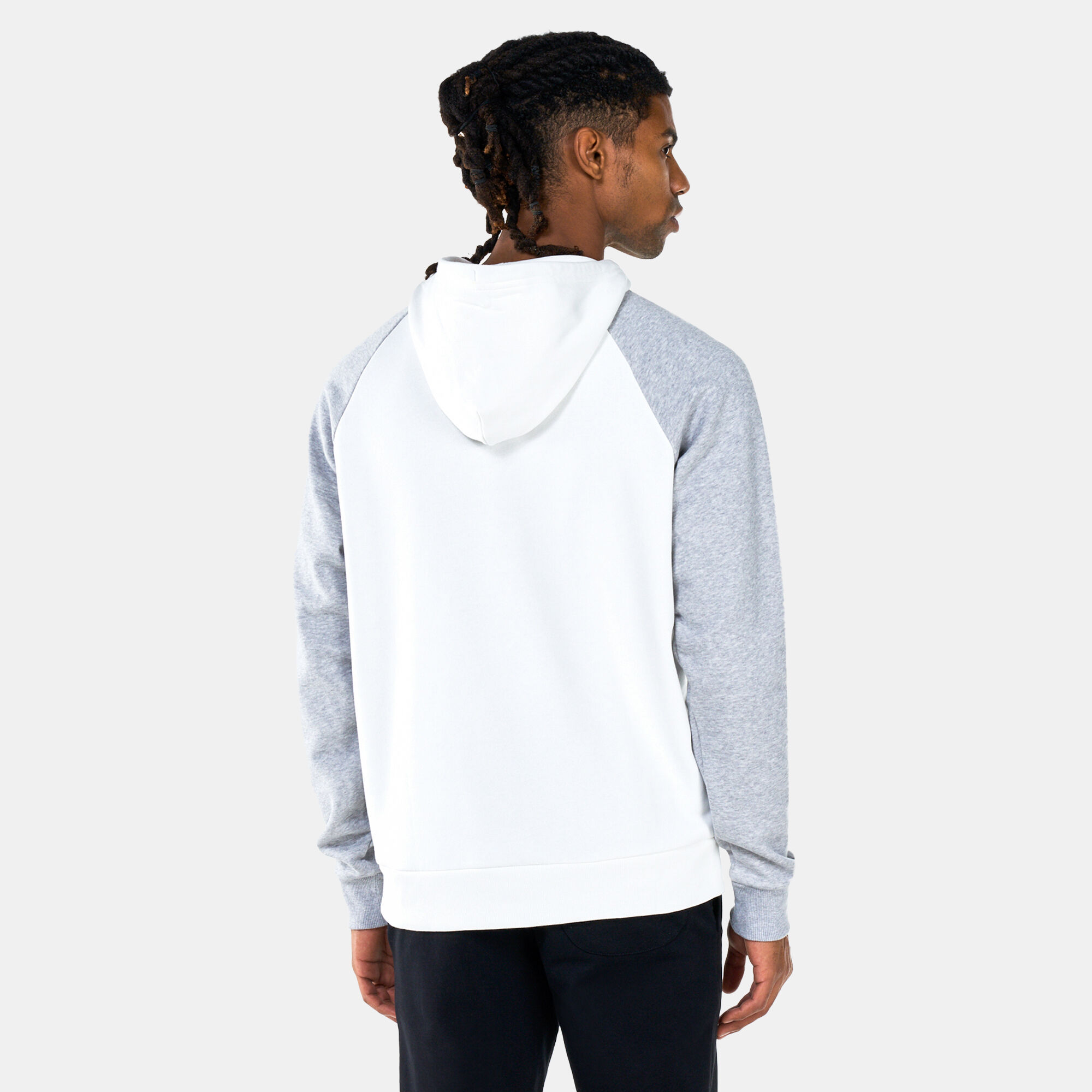 Nike tech discount fleece colorblock grey