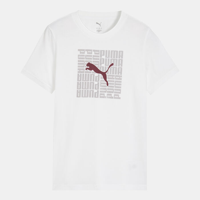 PUMA Men's Graphic Box T-Shirt White image number 0