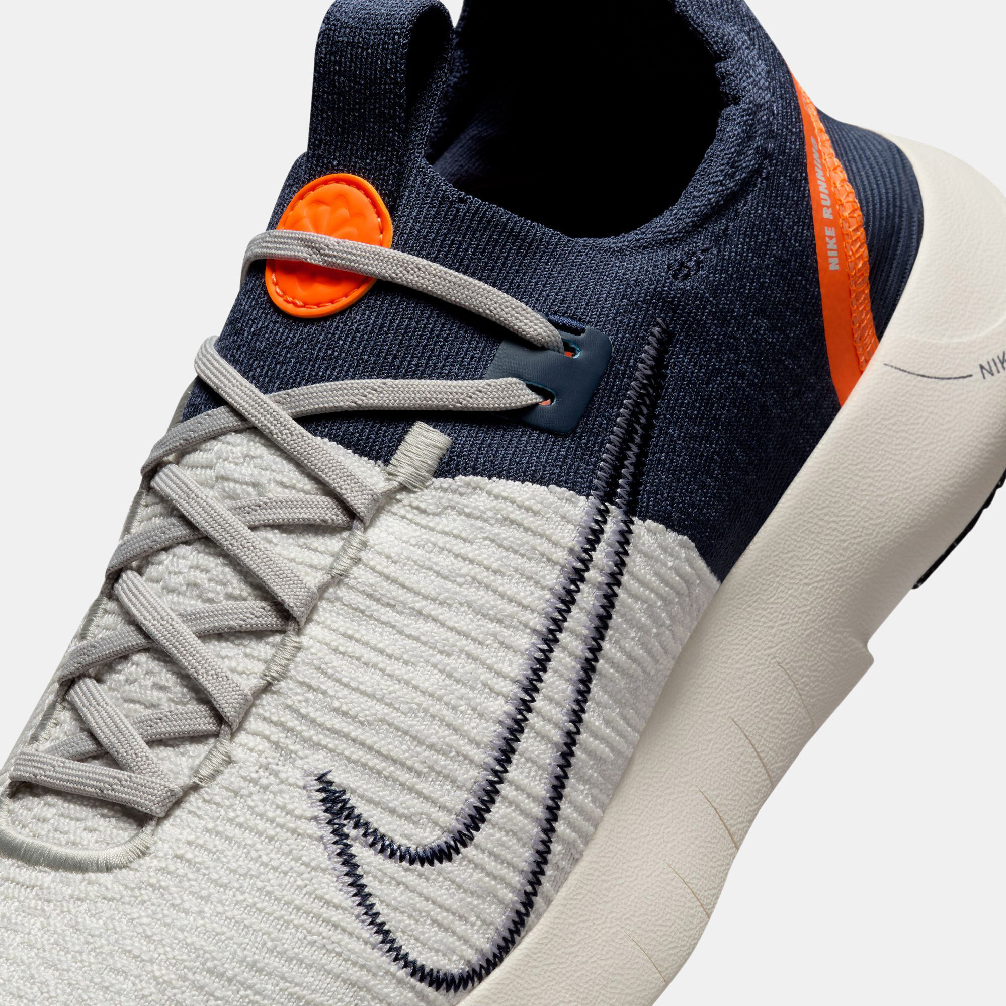 Men s Free Run Flyknit Next Nature Road Running Shoes Grey Nike in KSA SSS