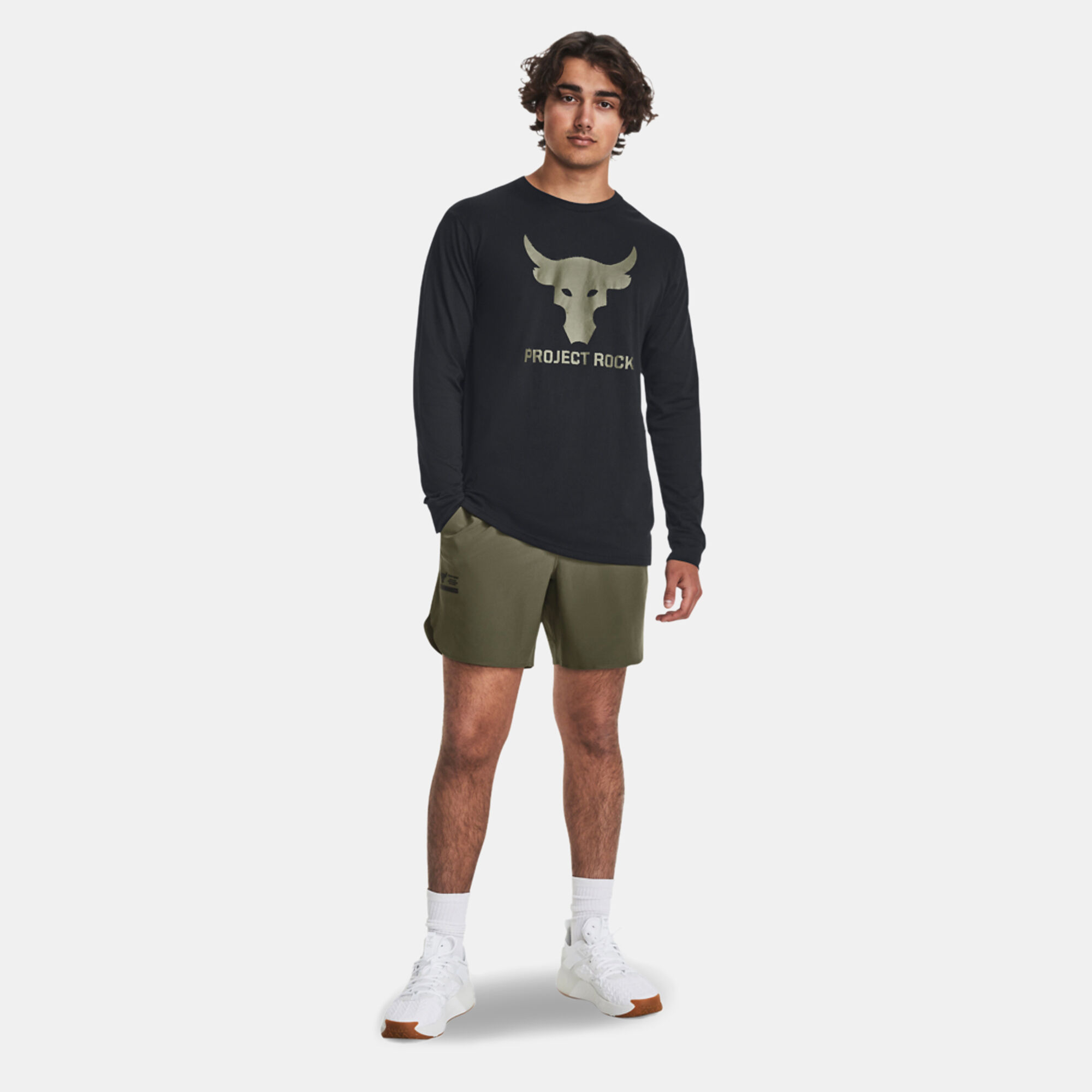 Project rock compression sales shirt