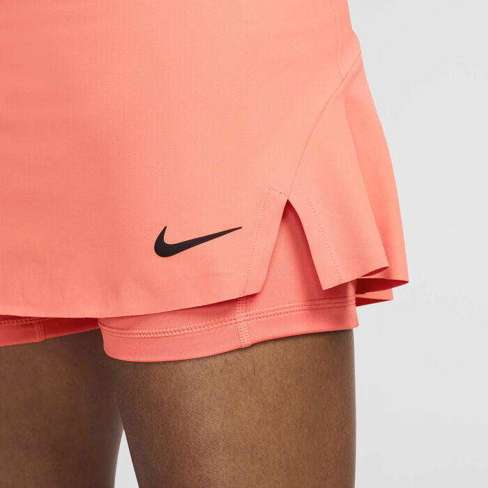 Nike Women's Court Slam Tennis Skirt Peach Nike Women's Court Slam Tennis Skirt Peach image number 4