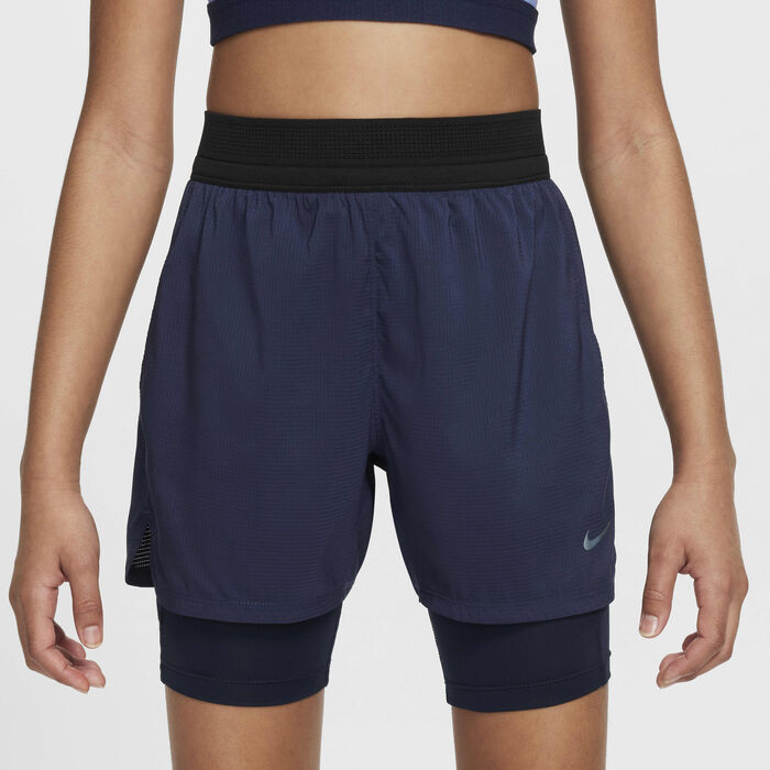 Nike Kids' Multi Tech Dri-FIT ADV Training Shorts Blue Nike Kids' Multi Tech Dri-FIT ADV Training Shorts Blue image number 2