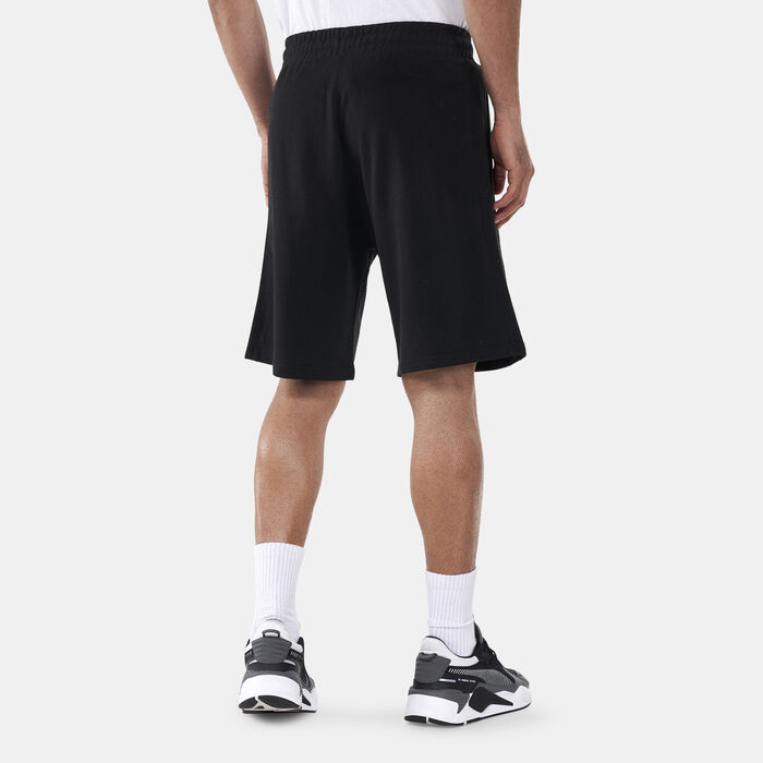 New Era Men's NBA LA Lakers Team Logo Shorts Black New Era Men's NBA LA Lakers Team Logo Shorts Black image number 1