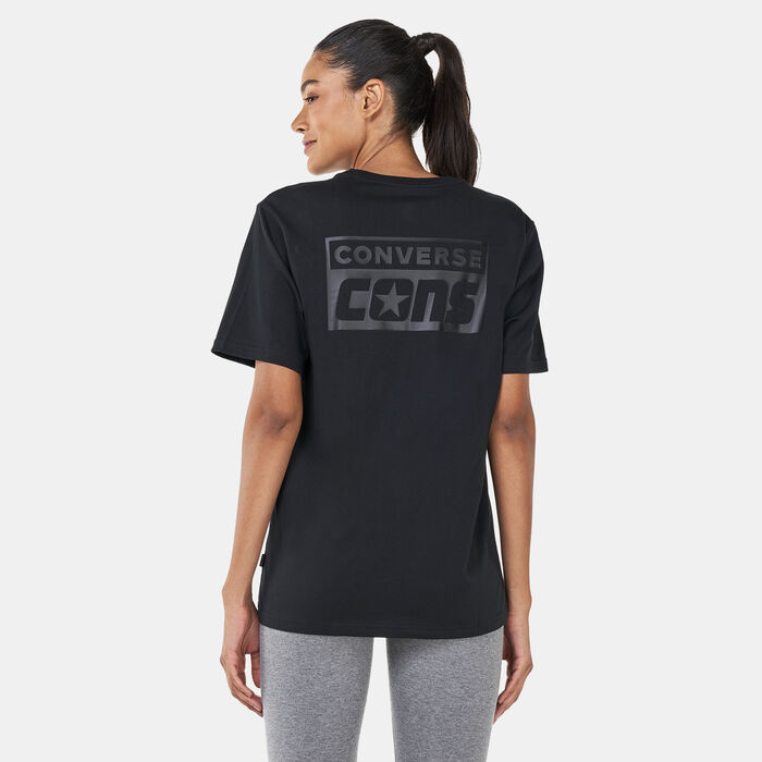 Converse Men's CONS Graphic T-Shirt Black Converse Men's CONS Graphic T-Shirt Black image number 0