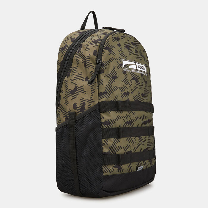 PUMA Men's Style Backpack Green PUMA Men's Style Backpack Green image number 2